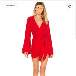 Lacademie The Janeiro dress in red! Size medium